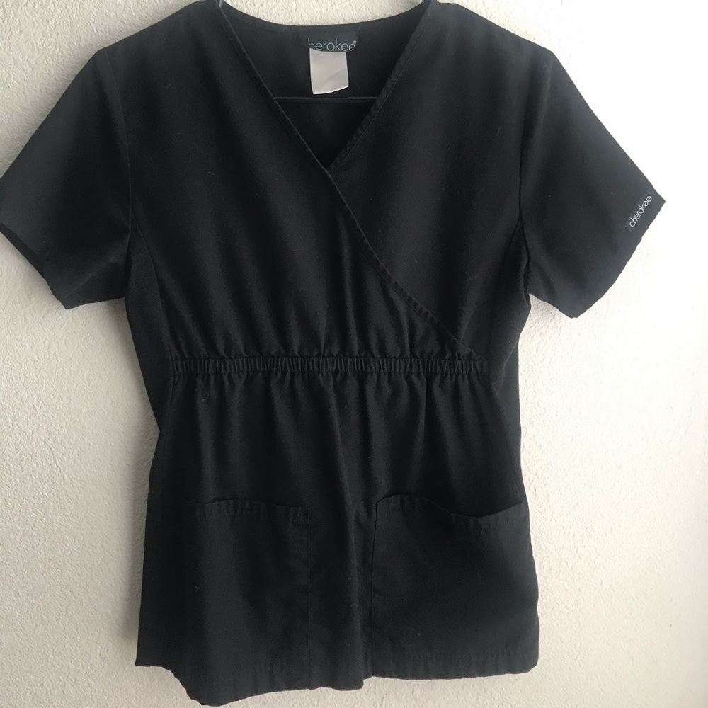 🌼3/$15🌼 Women’s Cherokee Black Scrub Top
